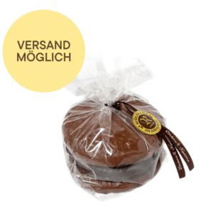 Elisenlebkuchen 3 Stück, 2x Vollmilch, 1x Zartbitter